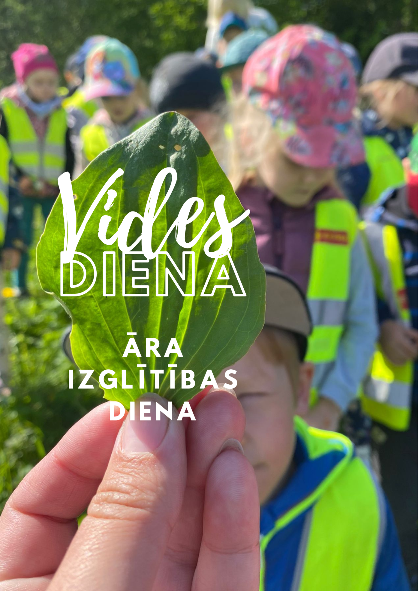 Āra izglītība dienas plakāts.